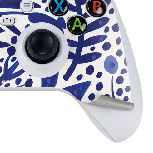 Cat Coq Blue Garden Xbox Series S Controller Skin